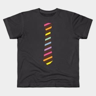 LGBTQ Gay Pride Necktie Kids T-Shirt